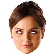 Clara Oswald Doctor Who Jenna Coleman Cardboard Face Mask