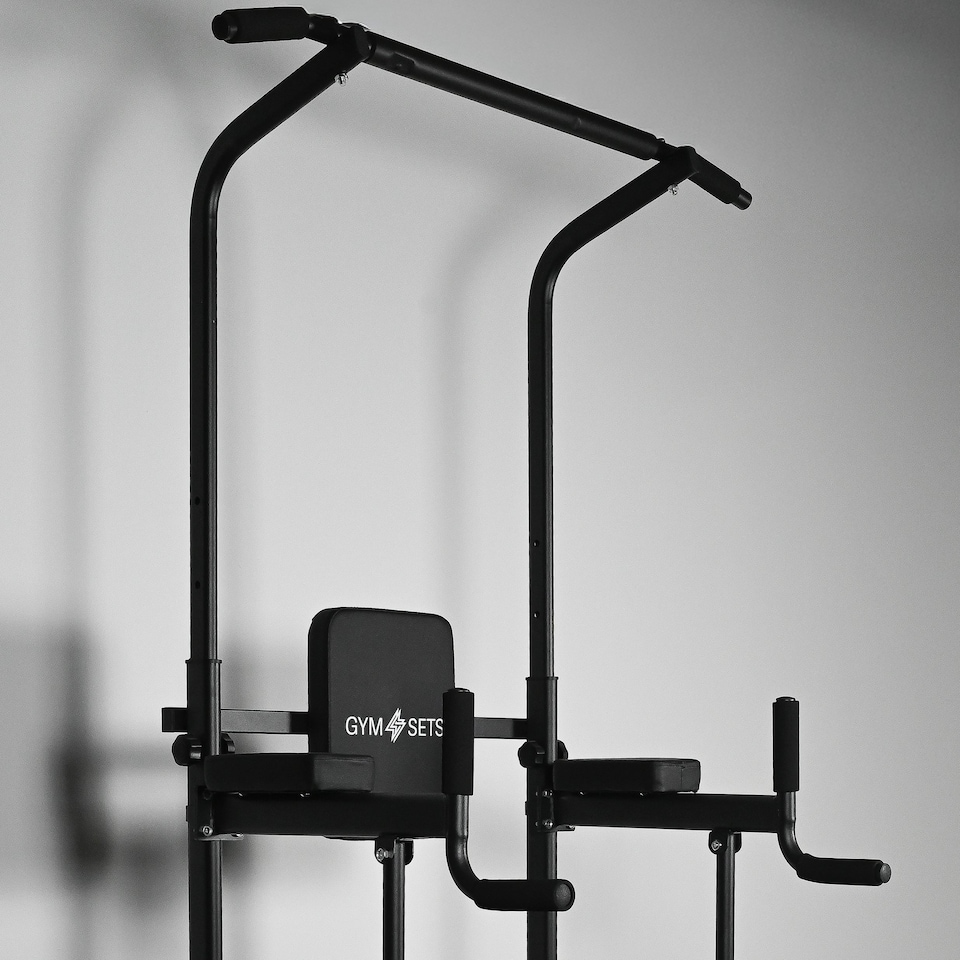 image 1 of GYMSETS Pull Up & Dip Station – Upper Body Strength Training