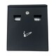 image 2 of Oypla Wall Mounted Outdoor Pub Ashtray Ash Tray Cigarette Steel Bin