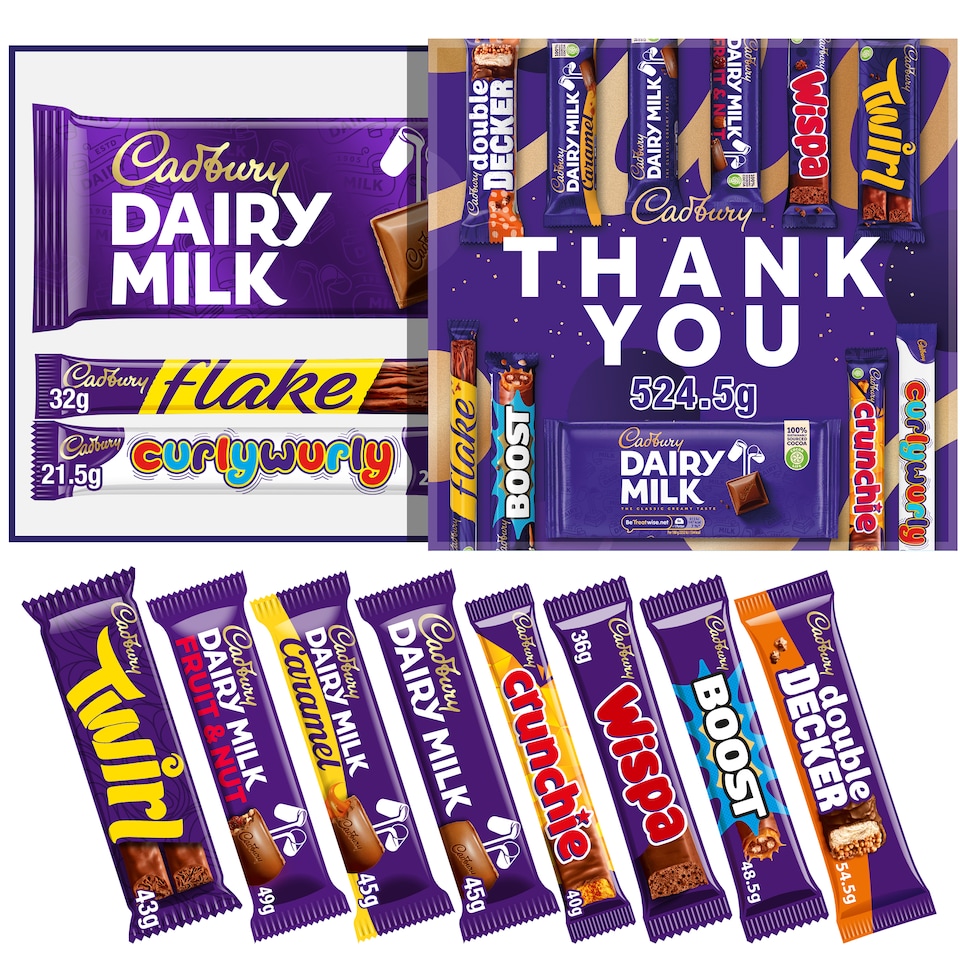image 1 of Cadbury Thank You Chocolate Selection Box