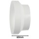 image 2 of SPARES2GO Ducting Reducer Connector for Cooker Hood Extractor / Tumble Dryer / Air Conditioning (5" / 125mm to 4" / 100mm)