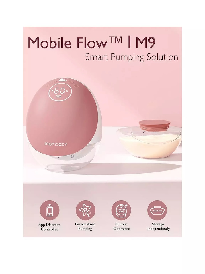 image 1 of Momcozy Breast Pump Hands Free Mobile Flow - M9 (Double) (NON BUNDLE)