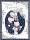 image 1 of Bears and Mistletoe Amazing Fiancée Boxed Christmas Card