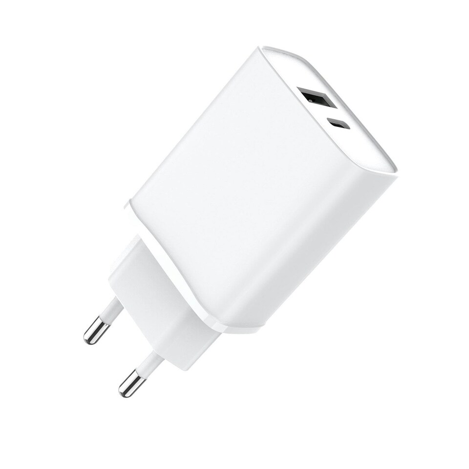 image 1 of FX Dual EU Main Charger USB-C and USB-A, White
