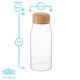 image 3 of Argon Tableware Glass Storage Bottles with Cork Lids - 720ml - Pack of 3