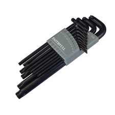 Faithfull Star Long Arm Key Set Of 13 (tx7-tx55) - Multi Colour - One Size