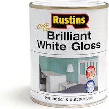 Rustins Quick Dry Gloss Paint 250ml - Brilliant White