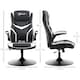 image 7 of Vinsetto Racing Office Chair PVC Leather Computer Gaming Height Adjustable