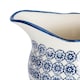 image 4 of Nicola Spring Hand-Printed Milk Jug - 300ml - Navy Blue