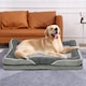 image 3 of Living and Home Anti-Slip Pet Sleeping Bed | Multi | Dark grey | XL | 1
