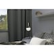 image 2 of Mine 1 Light Globe Ceiling Pendant Wood, Dark Grey, E27