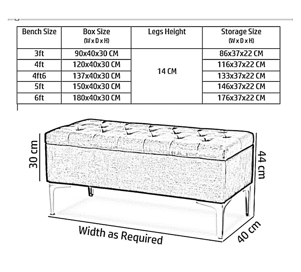image 1 of Modena Storage Ottoman Bench, Ottoman Footstool with Legs, 150cm Plush Velvet Upholstered End of Bed Bench, Grey
