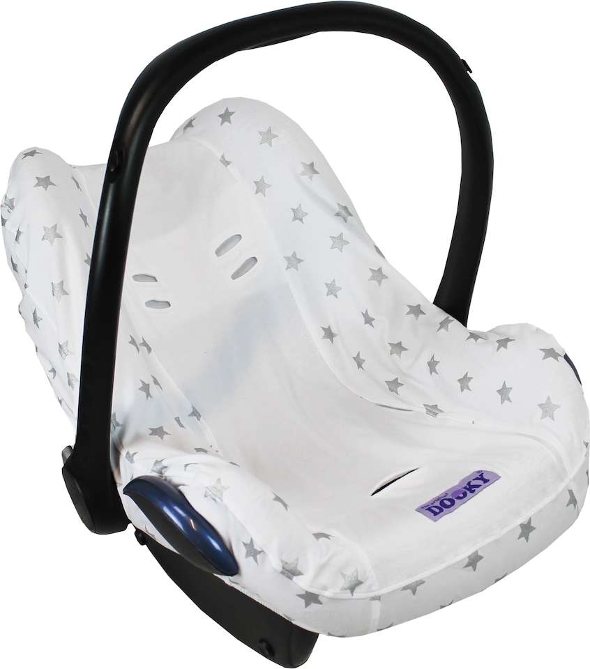 image 1 of Dooky Baby Car Seat Cover, Universal Group 0+ Cotton Cover for Infant Car Seats