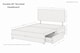 image 5 of Sloomy Alabama Pebble Plush Divan Bed Base 2 Drawers Foot-End With 26 Inch Strutted Headboard | Brown | Pebble | Double | 1