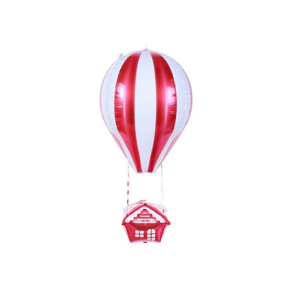 Realmax Hot Air Balloon 4D Balloon - Red/Yellow - One Size