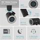 image 9 of NEDIS Smart 4K Wi-Fi 6 Outdoor Camera, Motorised CCTV with Motion Sensor, AI Human Detection, Night Vision, Two-Way Audio, Siren & Spotlight, Cloud or microSD Storage, IP65 Weatherproof
