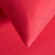 image 4 of OHS 2 x Hotel Luxury Quality Bedroom Housewife Pillowcases, 50x75cm - Red