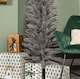 image 6 of 7ft (2.1m) Grey Pencil Pine Artificial Christmas Tree with 401 Tips