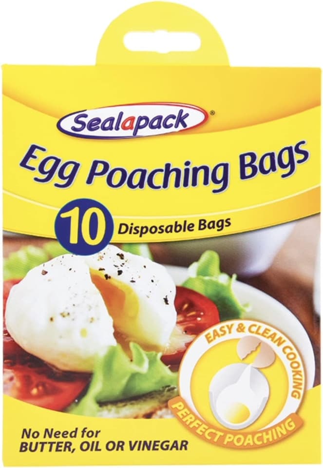 Pack of 10 Sealapack Egg Poaching Bags