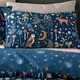 image 3 of Catherine Lansfield Enchanted Twilight King Duvet Set Navy Blue | King