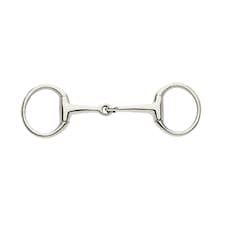 Lorina Single Jointed Eggbutt Bradoon - Silver - 4.5in