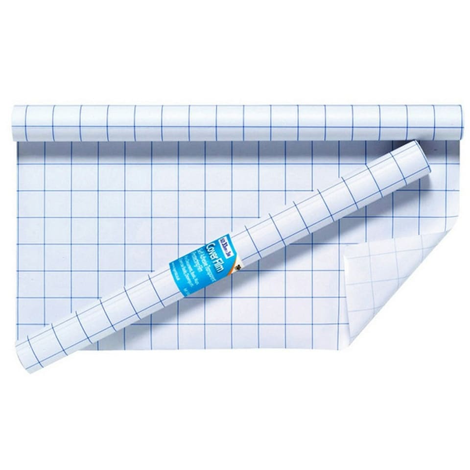 Tiger Stationery School Exercise Book Cover Film Roll - Clear - H50 x W100cm