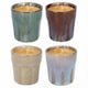 image 1 of 90ml Espresso Coffee Cups Multi Colours Small Ceramic Mugs Set Stoneware | Multi | Multicoloured | Set of 8 Mugs