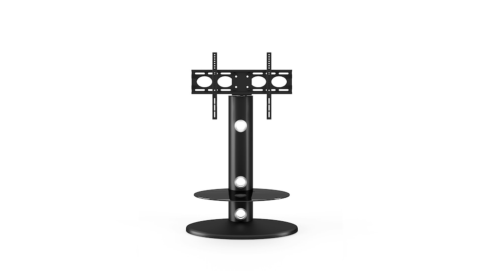 image 1 of Argon TV-Stand with Bracket Black | Black | Black | One Size | 46