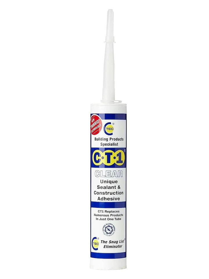 image 1 of CT1 - Clear - Building Sealant & Adhesive Snag Tube for Virtually Any Material Pack of 6