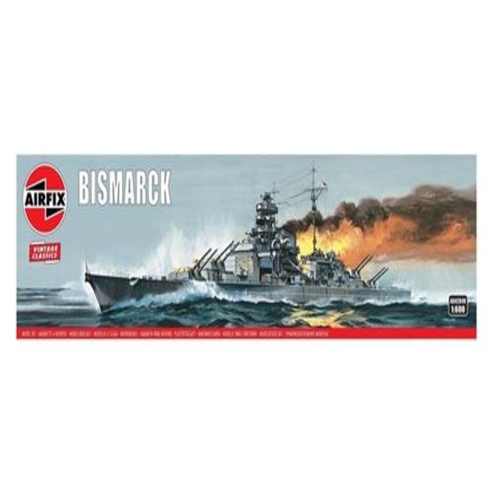 Airfix Vintage Classics Bismarck (1:600 Scale)