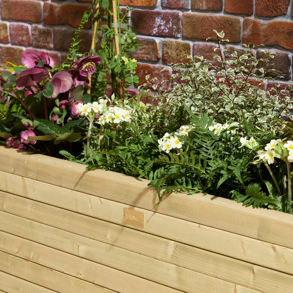 image 1 of Rowlinson Premier Patio Trough Planter 2m