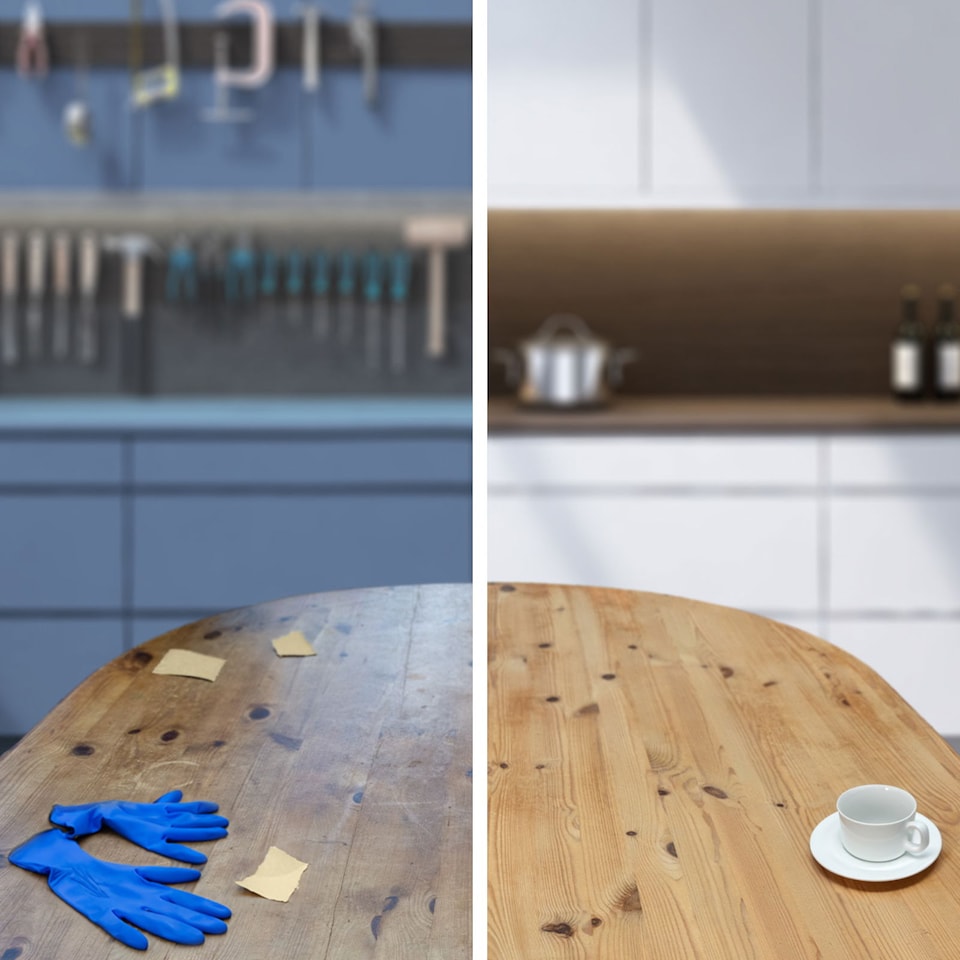 image 1 of Roxil Wood Scrub Gel (1L) - Oxalic Acid-Based Cleaner and Reviver for Weathered Outdoor Timber, Decking, Fence & Garden Furniture