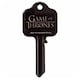 image 2 of Game Of Thrones Targaryen Door Key - Black/Red - One Size