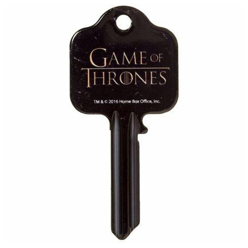 image 1 of Game Of Thrones Targaryen Door Key - Black/Red - One Size