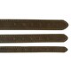image 5 of Dog Collar & Lead - Leather Style Brown | L