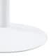 image 6 of Ibiza Round Dining Table with White Top and White Base