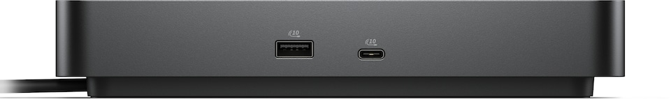 image 1 of DELL WD25, Wired, USB 3.2 Gen 2 (3.1 Gen 2) Type-C, 100 W, 10,100,1000,2500 Mbit/s, Black, 2500 Gbit/s
