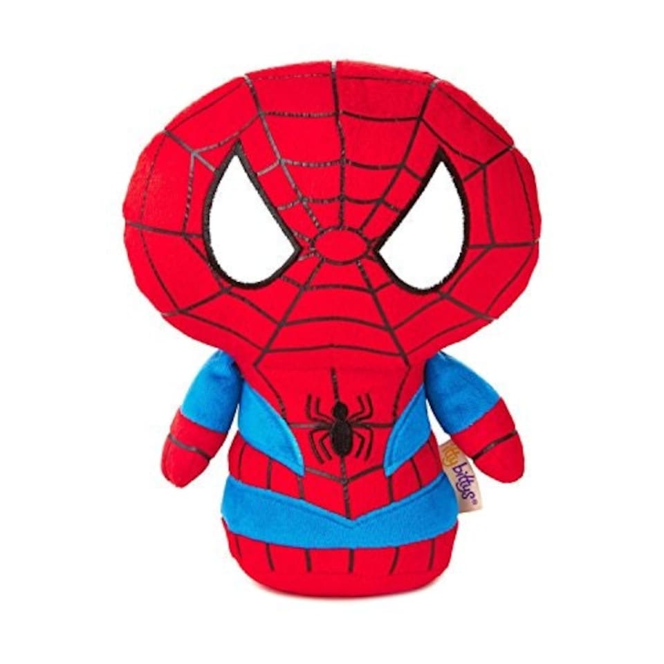 image 1 of Hallmark 25471290 Spiderman Itty Biggy Plush Toy
