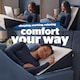 image 5 of Silentnight Sleep Therapy Wedge Pillow