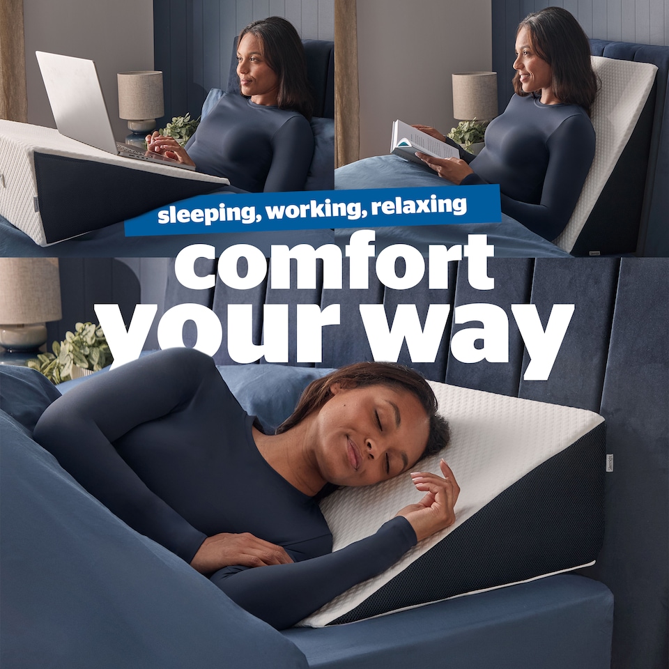 image 1 of Silentnight Sleep Therapy Wedge Pillow