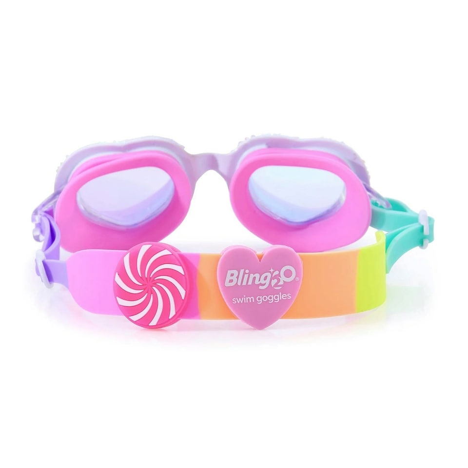 image 1 of Bling2O I Luv Candy - Sweet Hearts Swim Junior Goggles