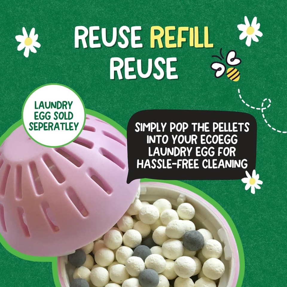 image 1 of Ecoegg Laundry Egg Refills / Spring Blossom / 70 washes