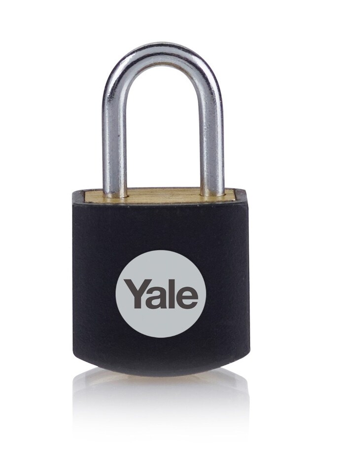 image 1 of YALE BRASS PADLOCK 15MM (PACK OF 4)