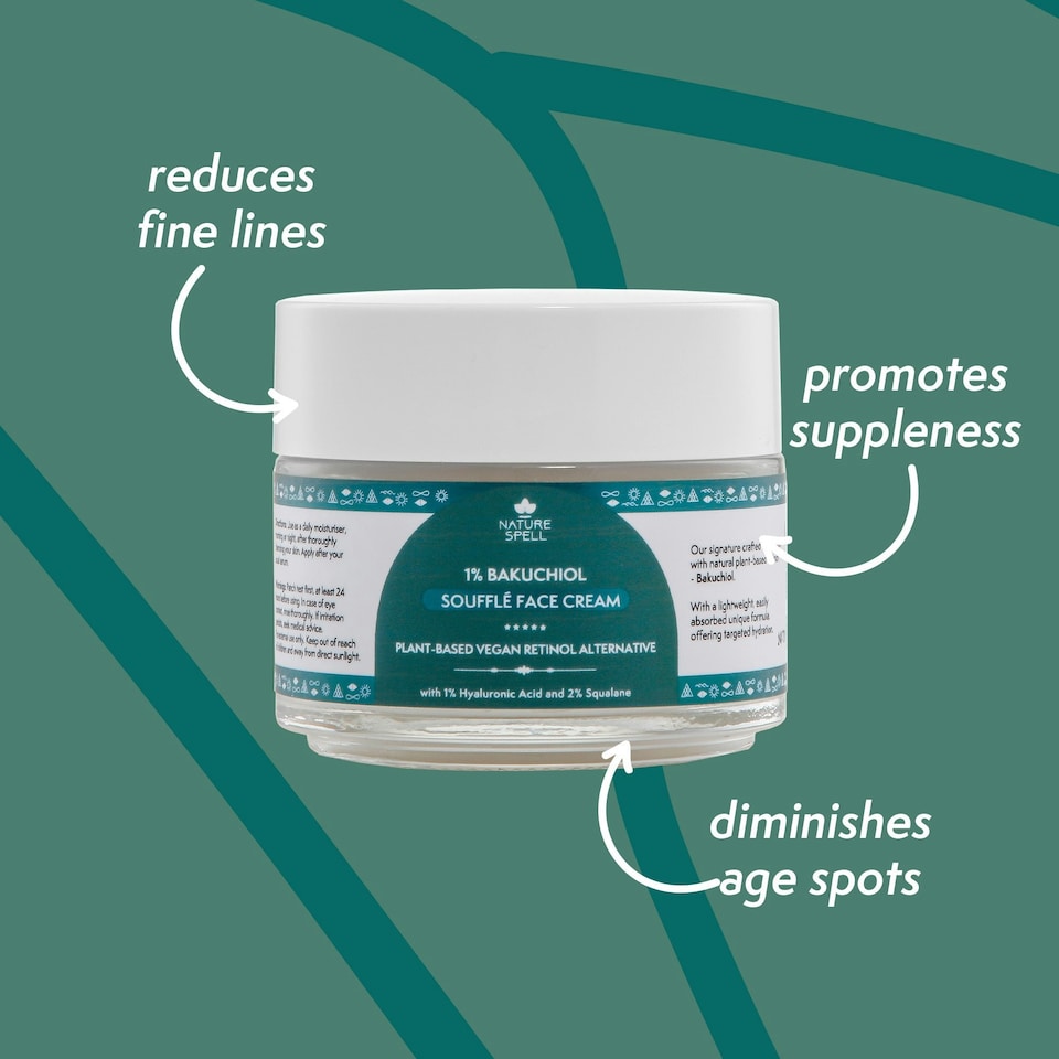 image 1 of Nature Spell Vegan Retinol Face Moisturiser 1% Bakuchiol
