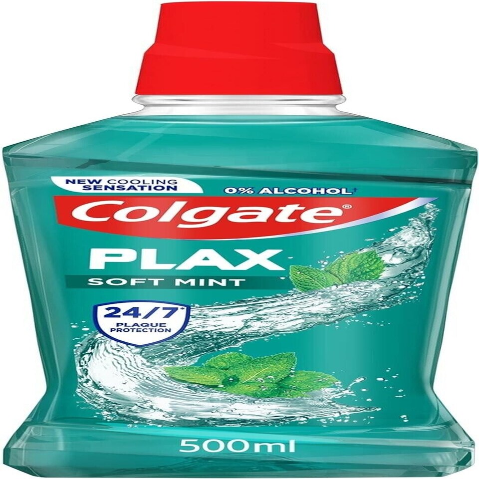 Colgate Plax Soft Mint Mouthwash 500ml