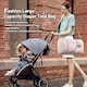 image 2 of LOVEVOOK Nappy Bag Tote with Pacifier Case and Changing Pad, Large Capacity Mommy Bag for Hospital and Weekender Travel, Functional Baby Bag Newborn Baby Essential