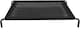 image 1 of Actiaspet - Medium Black Waterproof Elevated Mesh Dog Bed | Raised Pet Cot with Steel Frame (106 x 62 x 15cm)