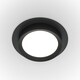 image 1 of Maytoni Hoop Round Recessed Downlight Black GX53