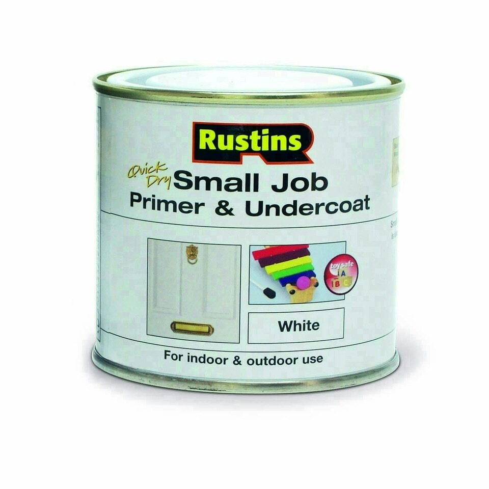 Small Job Primer & Undercoat White 250ml - RUSSJPUWH250