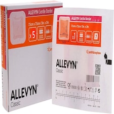 Allevyn Gentle Border 7.5cm x 7.5cm Box of 10